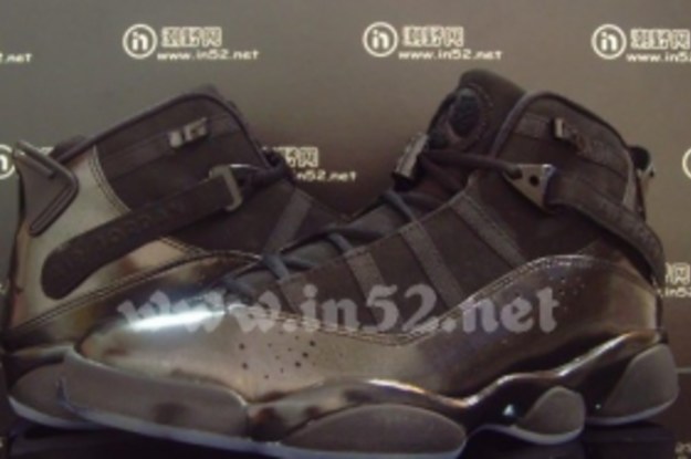 Jordan 6 rings hot sale all black