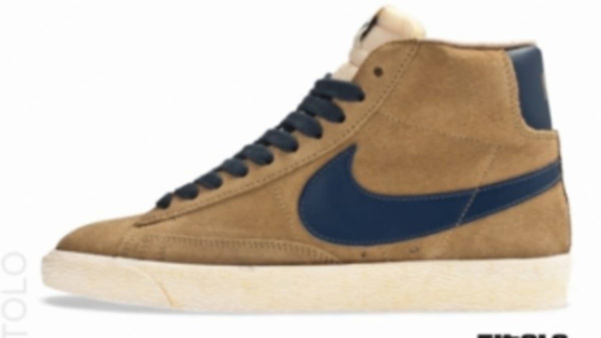 The ladies will be pleased to see yet another pair of the classic Blazer on the way, with this latest pair sporting a natural tone and blue accents.  