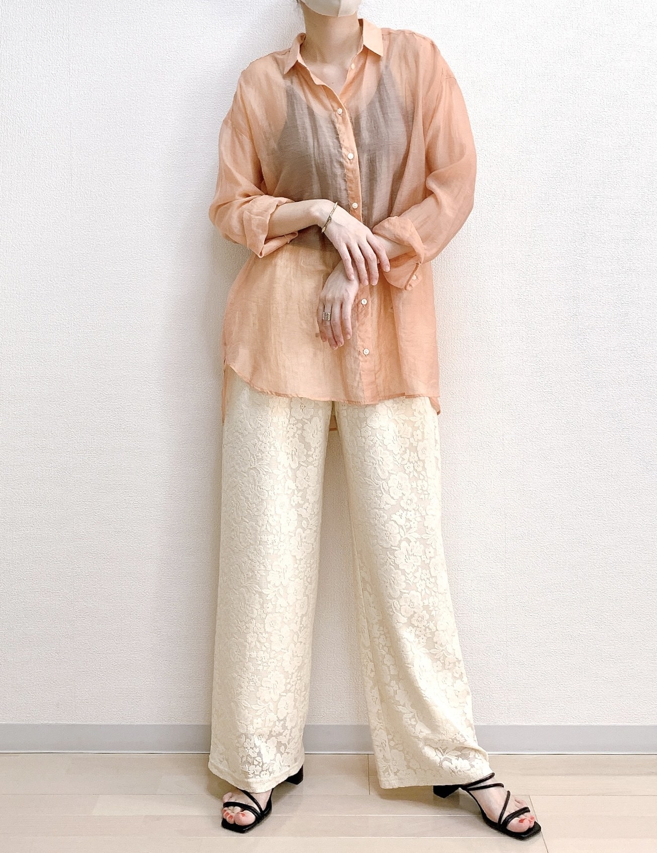 GU(ジーユー)のおすすめのレディースアイテム「レースイージーパンツ+E(セットアップ可能)」