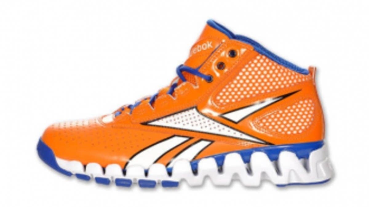 A new colorway of Reebok's Zig Pro Future for New York City sports fans.