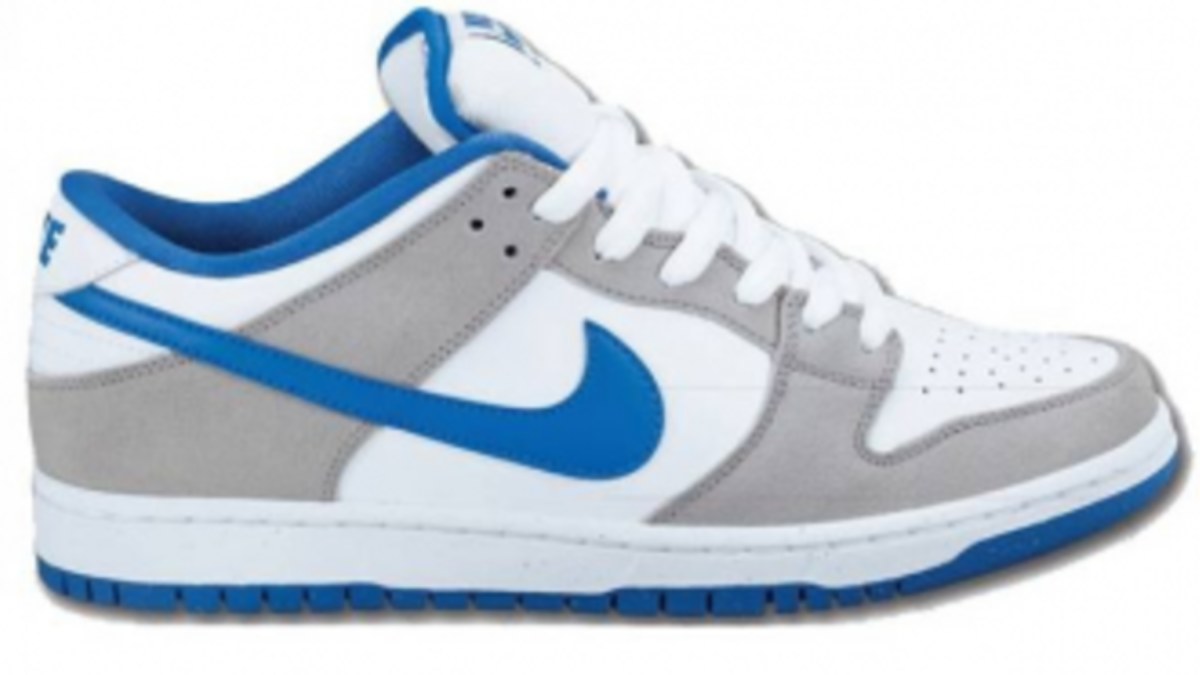 Nike SB Dunk Low - White/Grey-Varsity Royal - Summer 2012