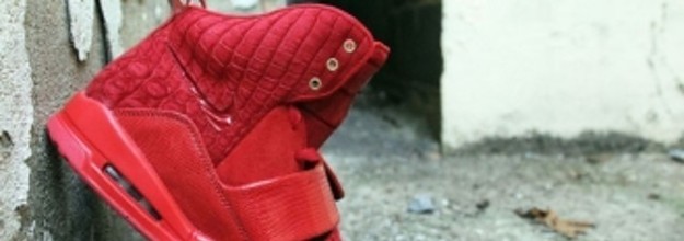 Nike Air Yeezy 1 Red October by JBF Customs 