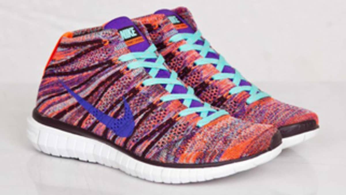 The Nike Free Flyknit Chukka looking gorgeous in this new women's release.
