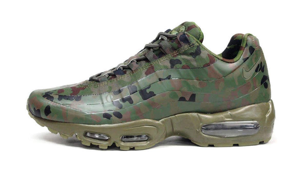 Nike Sportswear's Air Max Camo Collection continues with the Air Max 95 SP 'Japan.'