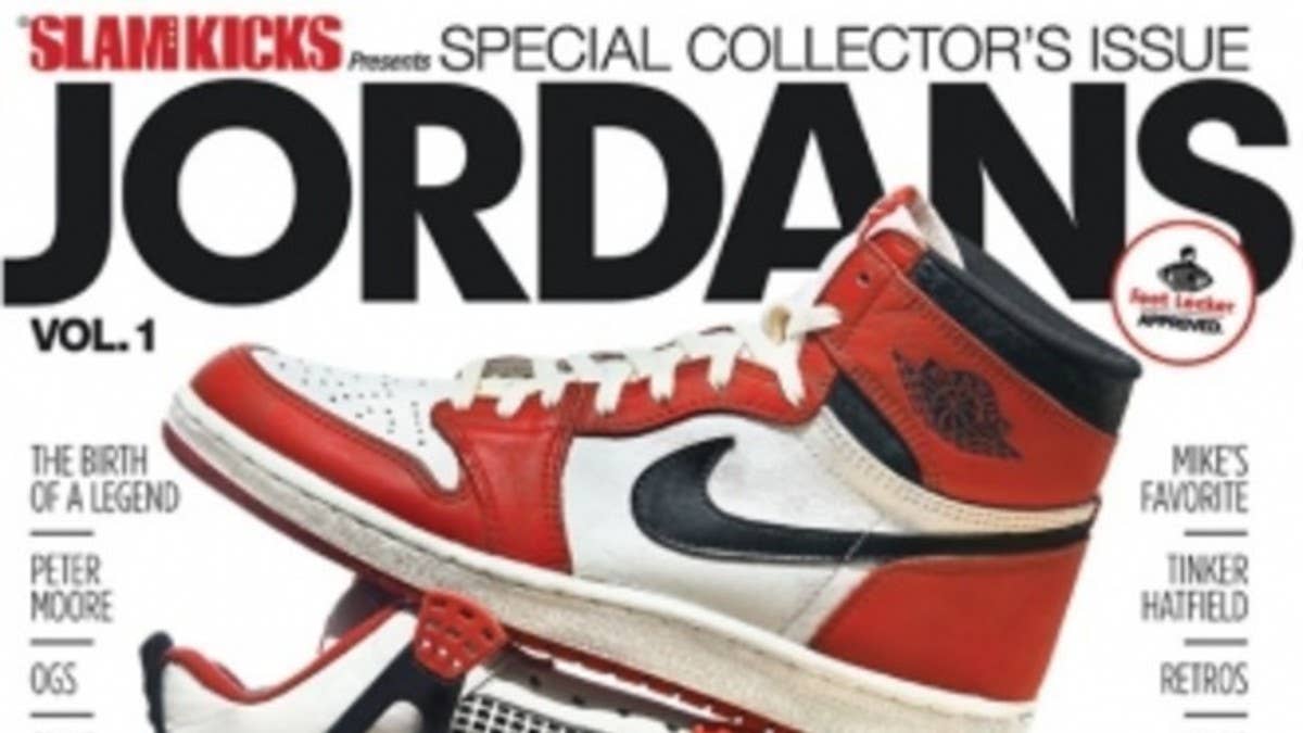 With more than 20 years of publications under their belt, the SLAM Magazine team has linked up with Foot Locker to launch an all-Jordan issue.