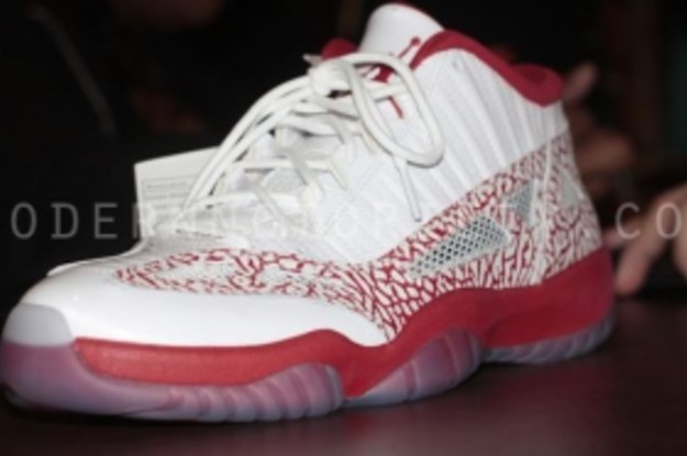 low red and white 11s