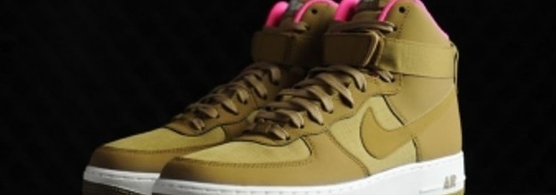 Golden tan hotsell air force 1