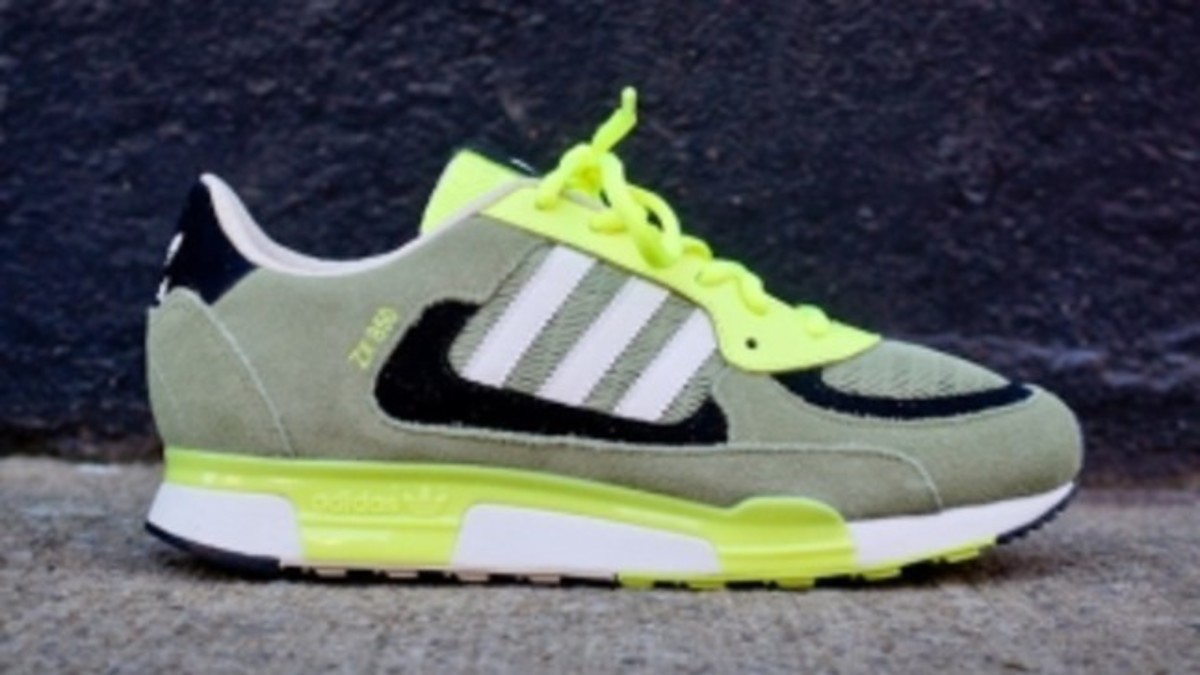 adidas ZX 850 - Olive/Electric Green | Complex