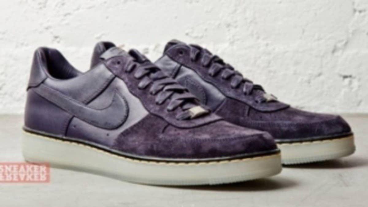 Nike Sportswear's downtown take on the Air Force 1 arrives in an impressive purple-colored look.