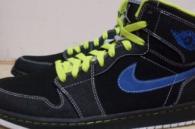 retro blue and black jordans