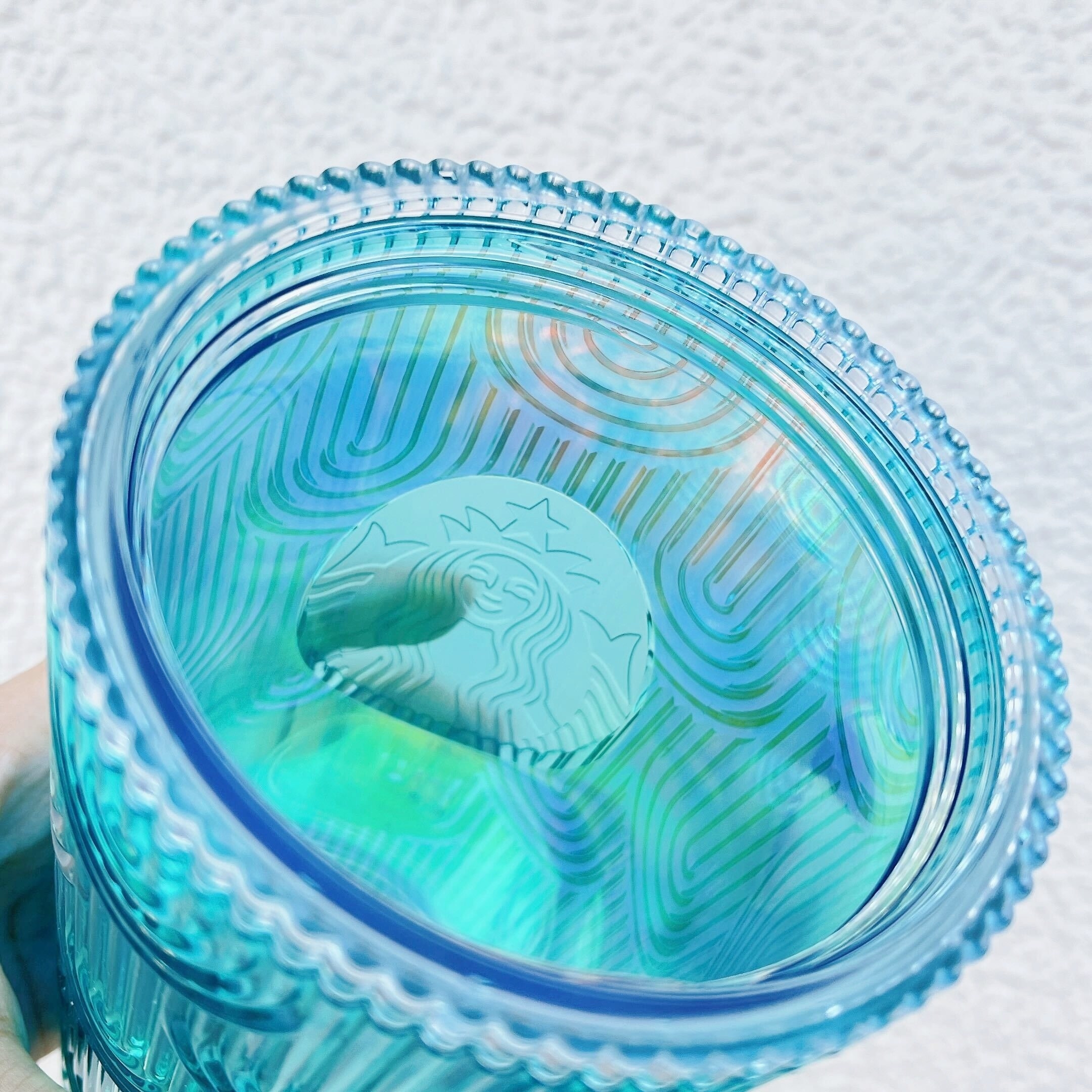 Starbucks Coffee（スターバックスコーヒー）のオススメのタンブラー「コールドカップタンブラーウェイブブルーグリーン473ml」