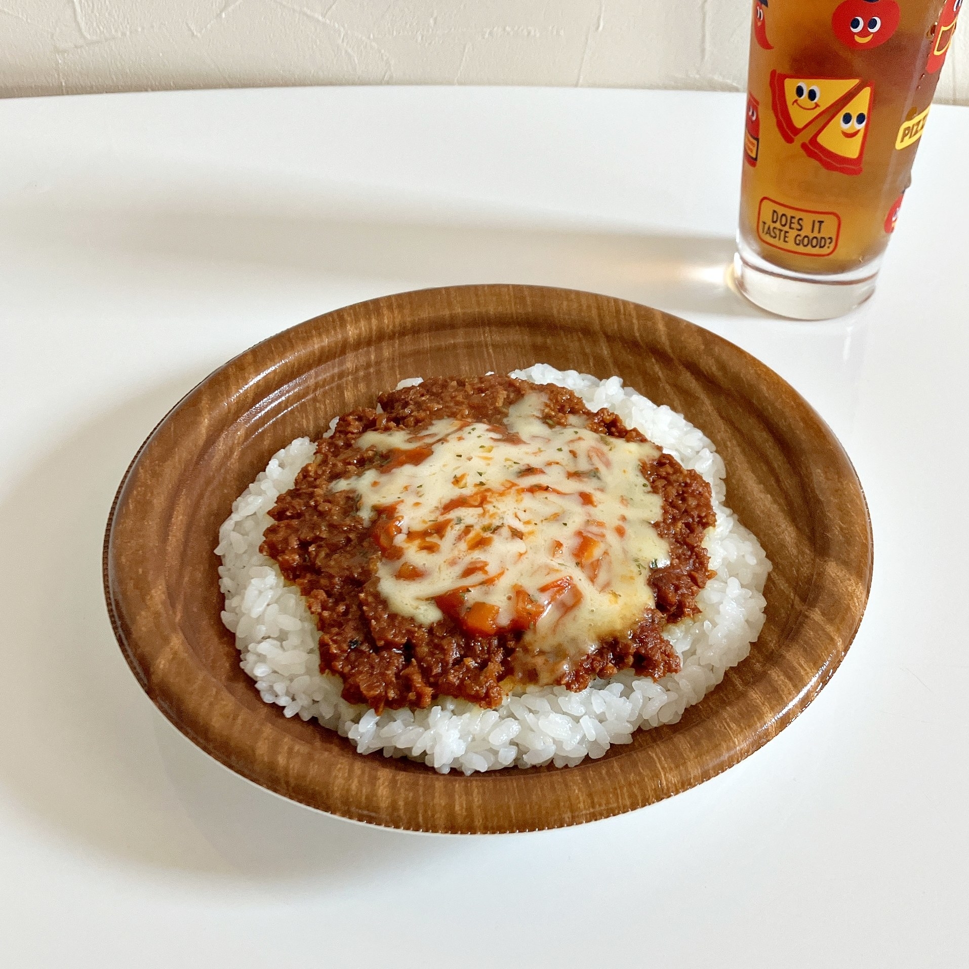 ミニストップのおすすめお弁当「タコライス風プレート」