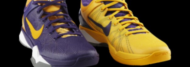 Kobe shoes purple and hot sale yellow