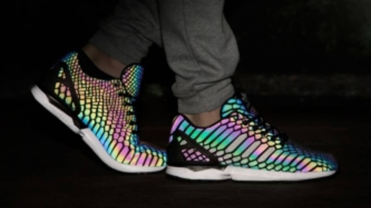 The wildly flashy "Xeno Pack" from adidas Originals is right around the corner.