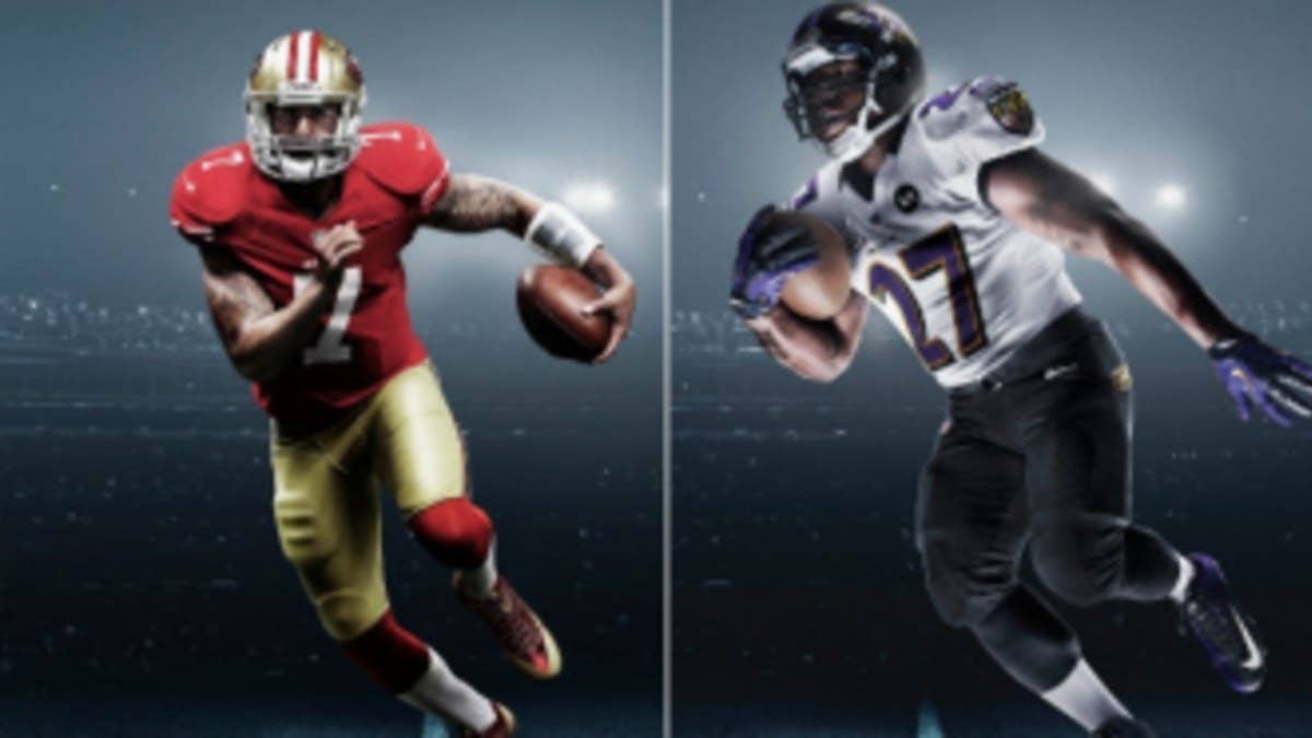 Both teams will wear the NFL Nike Elite 51 uniform, and Nike athletes will wear the Alpha Pro cleat and Vapor Fly glove.