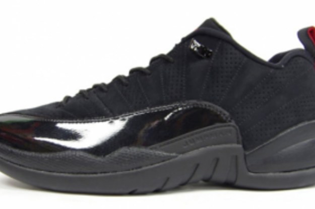 Jordan 12 clearance low black patent