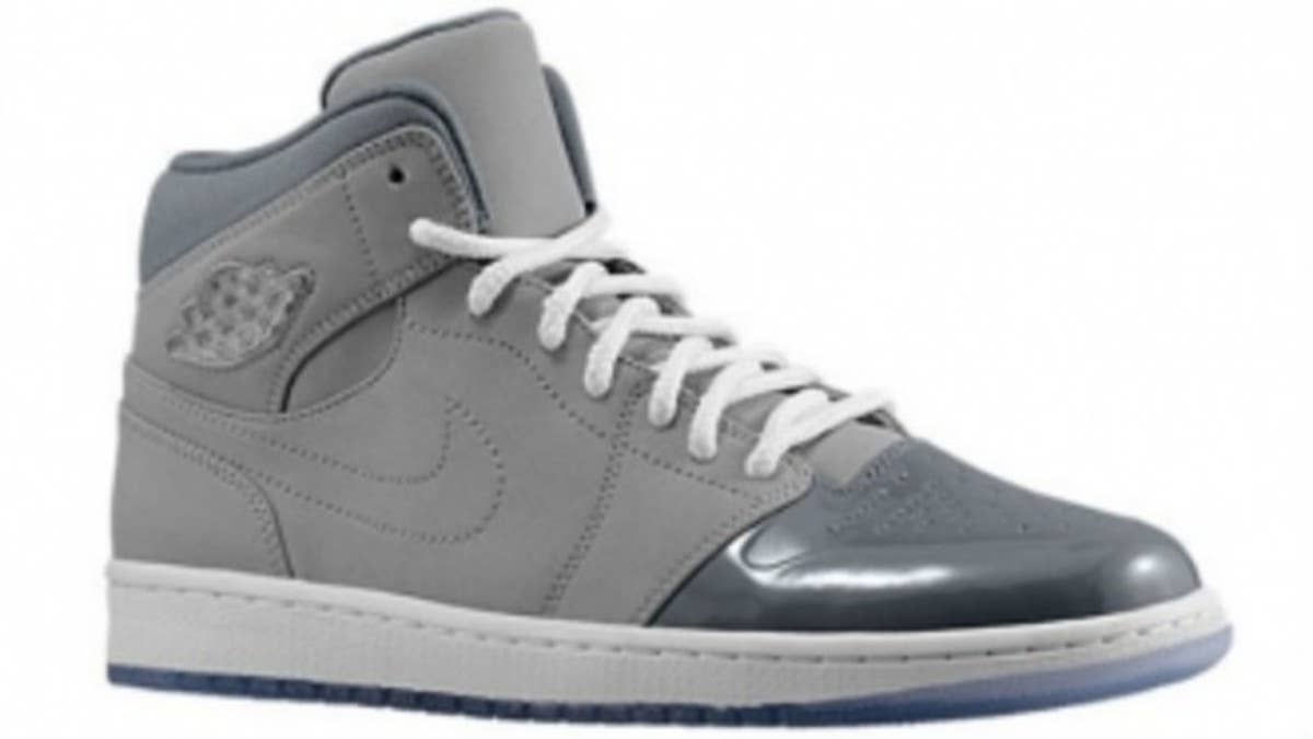 If you're going to style the Air Jordan 1 after the Air Jordan 11, you have to include a 'Cool Grey' colorway.