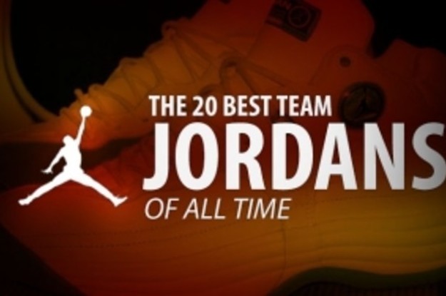 every team jordan shoe
