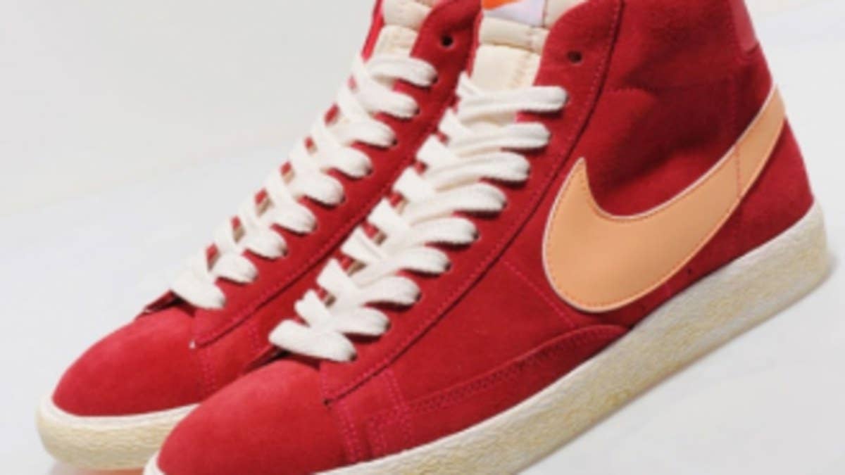 The Blazer High VNTG is on it's way in two impressive color schemes for the spring.