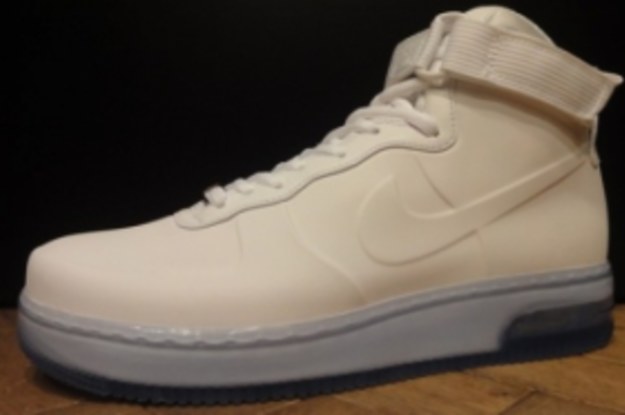 air force one foamposite white