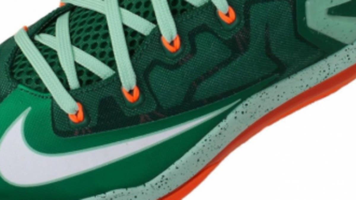 This upcoming colorway of the Nike LeBron 11 Low is inspired by Miami’s famous Biscayne region.