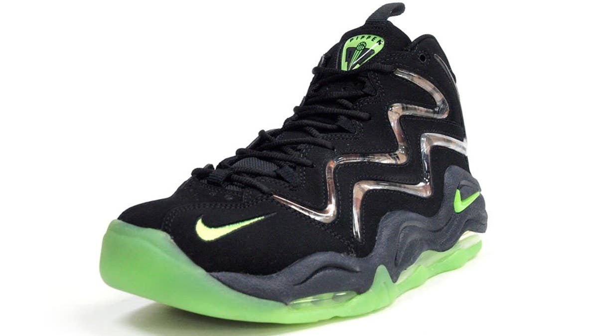 The Nike Air Pippen "Camo," first previewed in May, will release next weekend at select Nike Sportswear accounts.