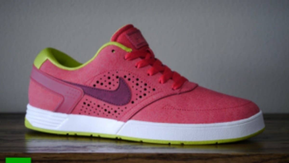 November's Nike Skateboarding footwear collection is headlined by this vibrant look for the Paul Rodriguez 6 Premium.  