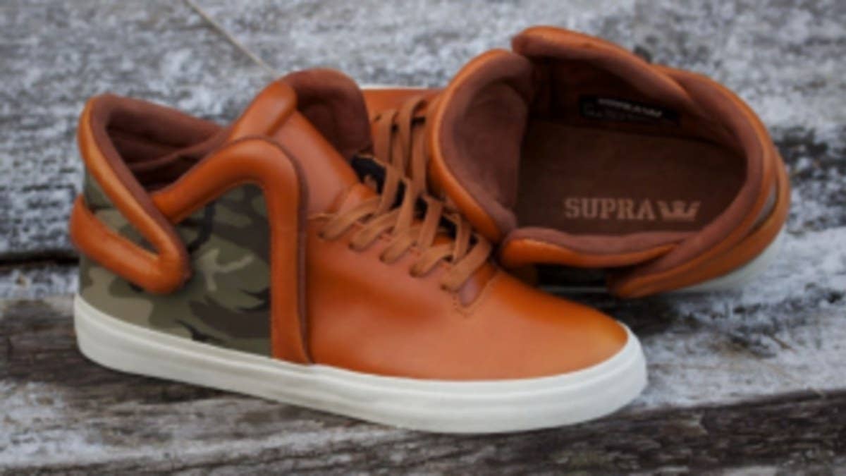 Continuing to take an unconventional approach to customizing, Brush Footwear's Ben Smith recently added his touch to the Supra Falcon.