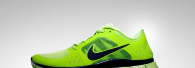 Nike free 3. neon on sale green