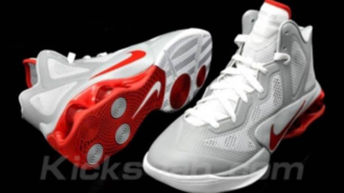 More photos of the upcoming Nike Air Shox Hyperballer, due out later this summer.