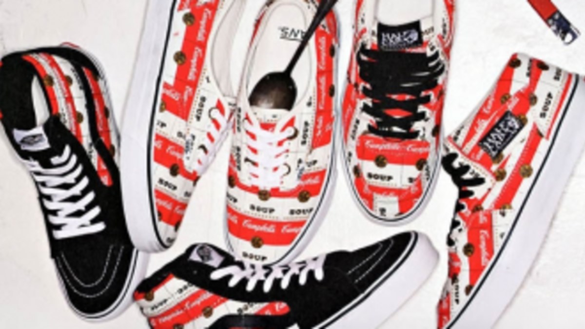 Vans x shop supreme campbell's