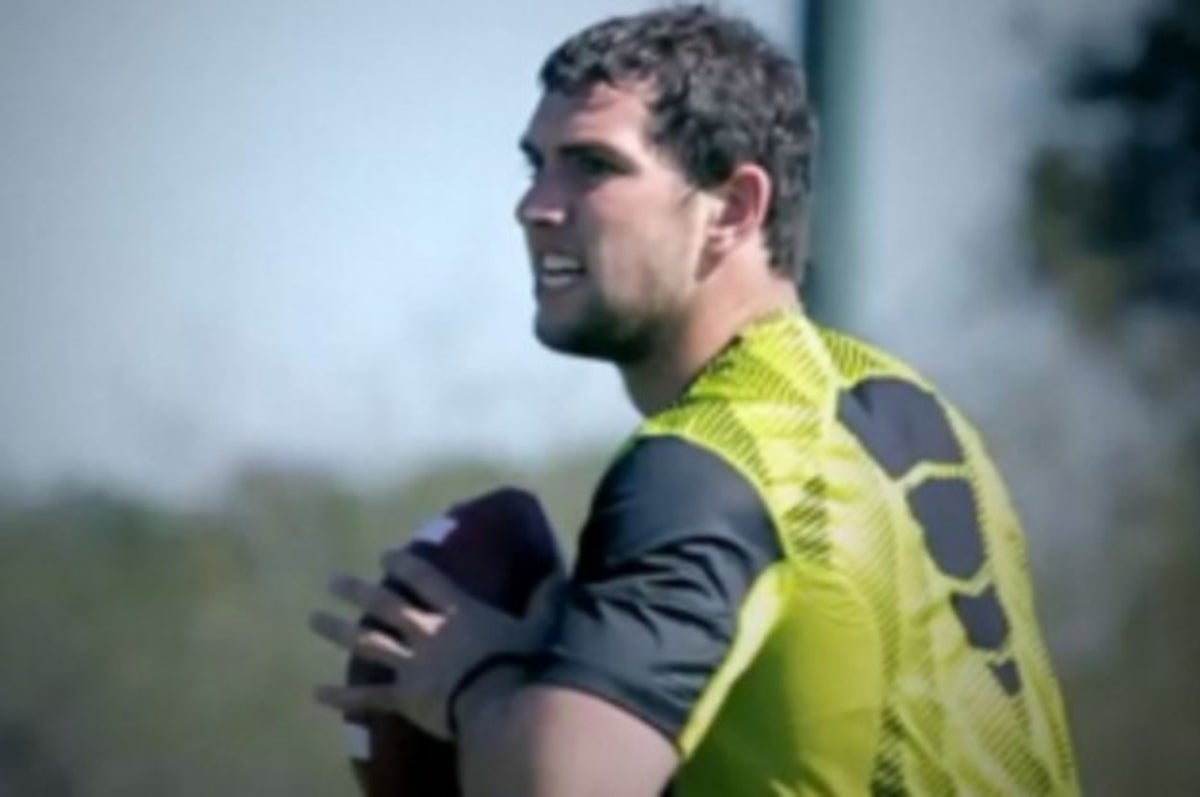 Nike announces signing of expected NFL No. 1 draft pick Andrew Luck 