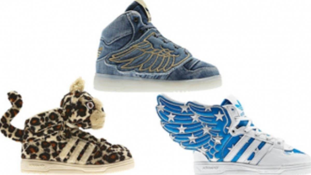 As part of Scott's Spring/Summer 2012 lineup, three of his marquee footwear designs have been downsized for the younger sneakerhead in your household.