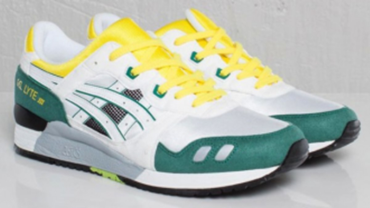 Asics gel lyte 2025 iii green yellow