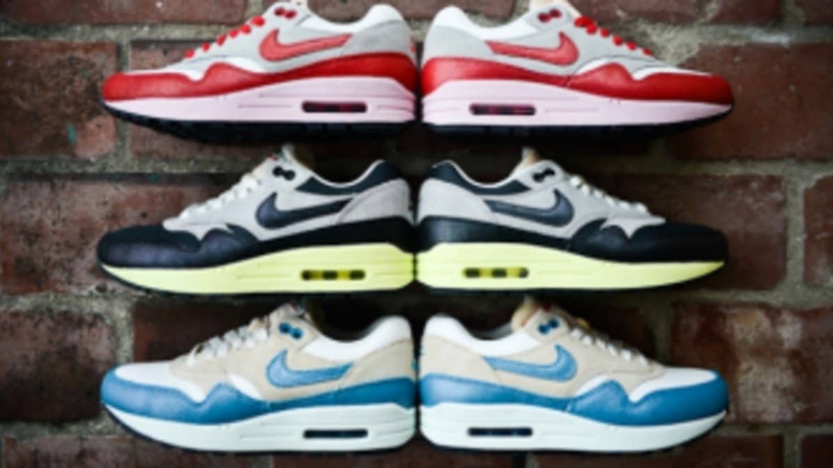 Nike Sportswear continues to show the ladies love with the release of this all new VNTG Pack featuring three great looks for the Air Max 1.  