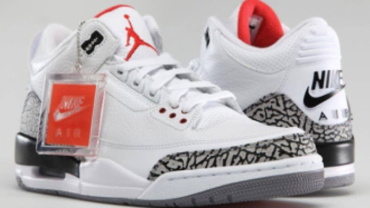 Select online retailers will be restocking the iconic Air Jordan 3 Retro '88 later this month.