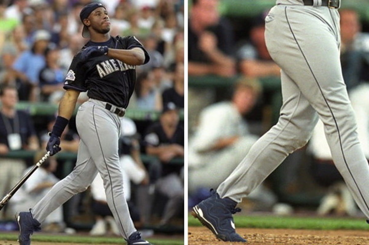 Ken Griffey Jr. Wears Retro Nike Shoes at Home Run Derby - Sports