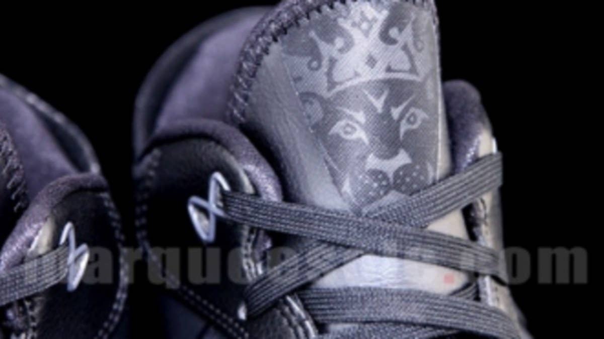 The low-cut version of LeBron's V/2 signature shoe will drop in a black-on-black look this summer.
