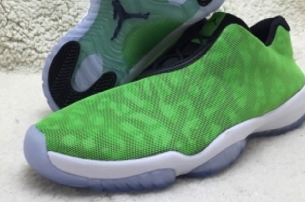 fluorescent green jordans