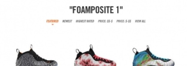 Off white clearance foamposite