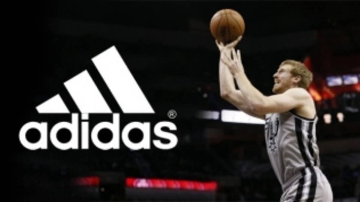 Spurs forward Matt Bonner finally signs a new shoe deal, joining forces with adidas Basketball.