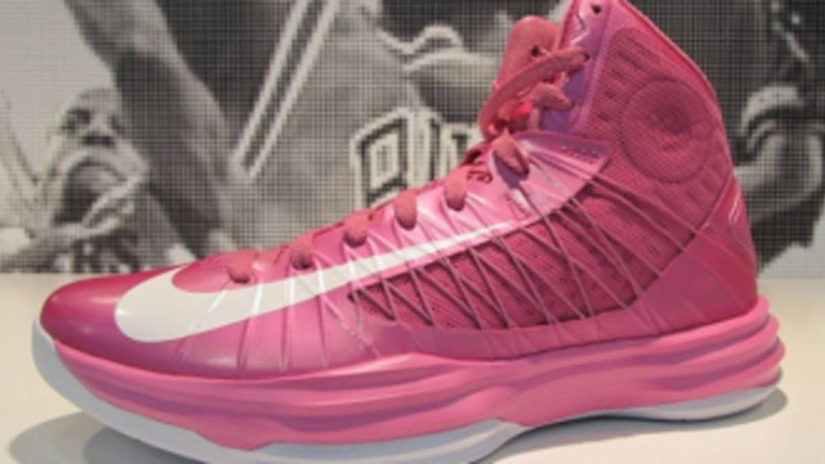 Each year, Nike adds pink-based and accented shoes to their basketball category as part of their ongoing partnership with the Kay Yow Cancer Fund.