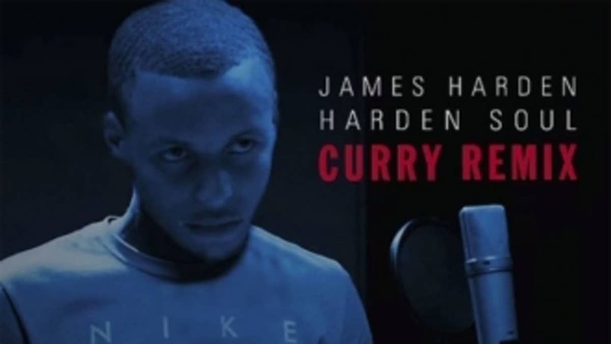 Though Harden's hit single didn't exactly lay down the gauntlet, Steph steps to the table with personal rebuttals in this "Harden Soul" Remix.