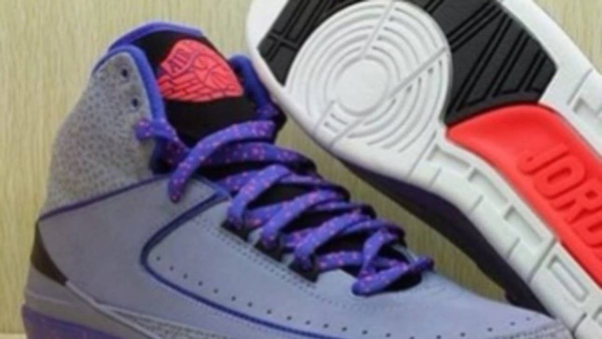 The Jordan Brand goes all out with colors and materials for this all new Air Jordan 2 Retro.