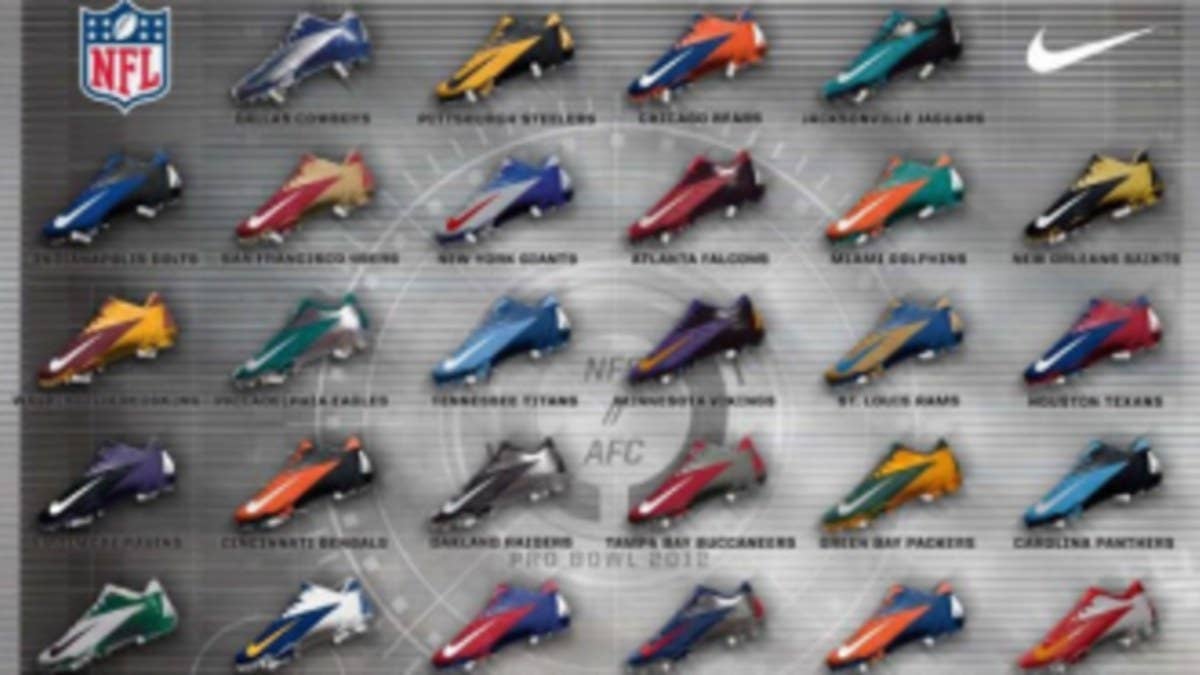 With their official NFL apparel takeover on the horizon, Nike Football previews their upcoming Nike Vapor Talon Elite Low cleats in colorways designed for all 32 NFL teams.