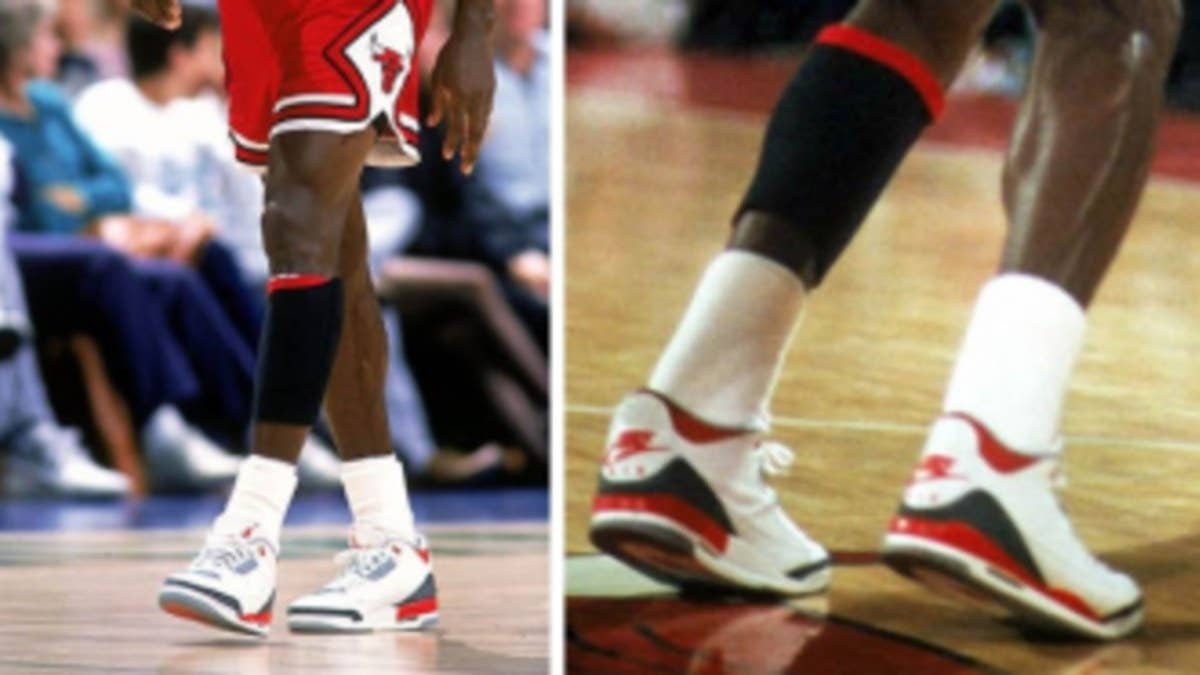 The "Fire Red" Air Jordan 3 Retro returns tomorrow, so let's go back to 1988 for look at MJ in the originals. 