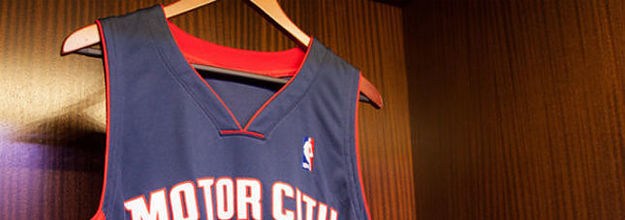 Pistons' new alternate uniform features 'Motor City' theme