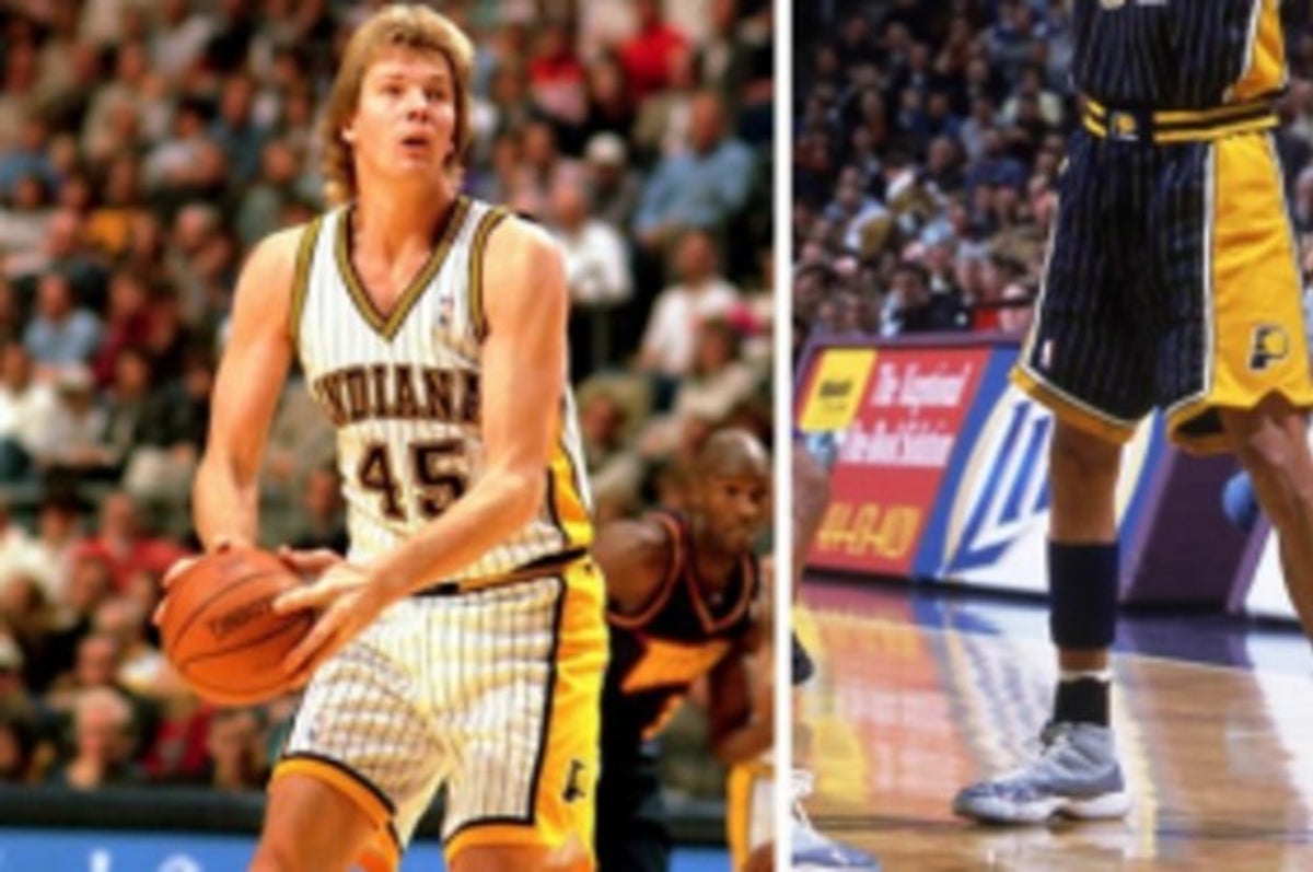 Flashback // Best Shoes Worn With the Original Indiana Pacers Pinstripe  Uniform