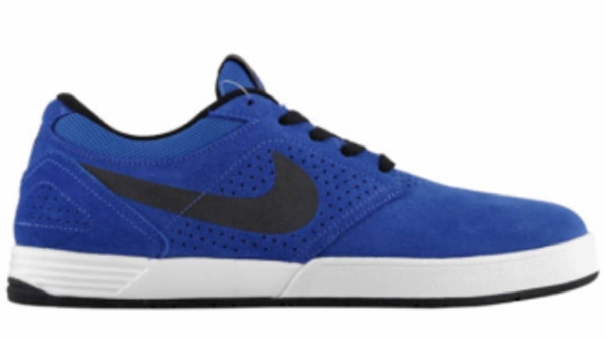 Varsity royal and black take over this latest colorway of the all-new Nike SB Paul Rodriguez V.