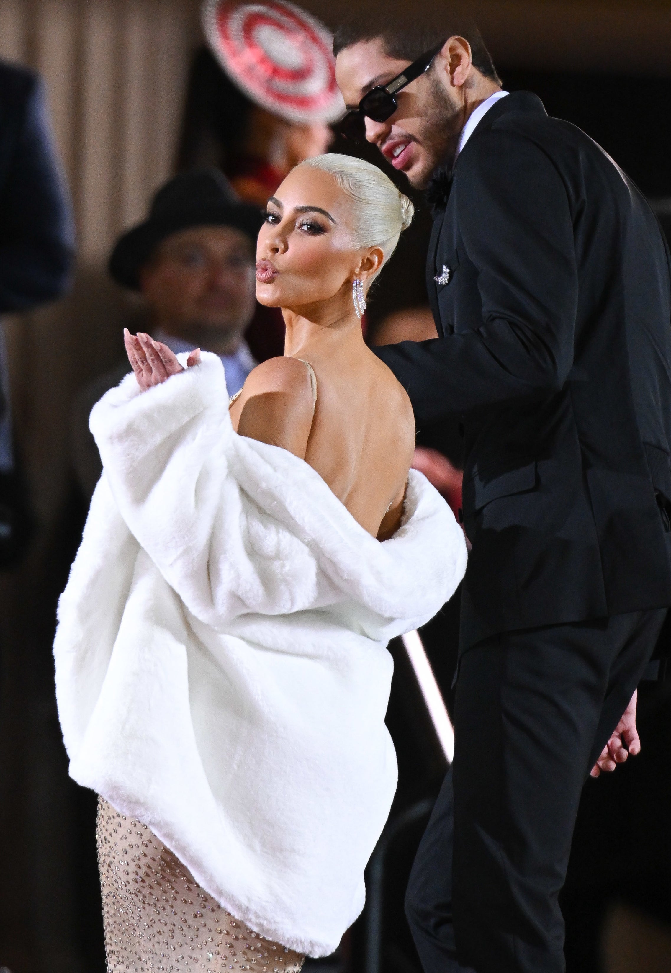 Kim and Pete at the Met Gala